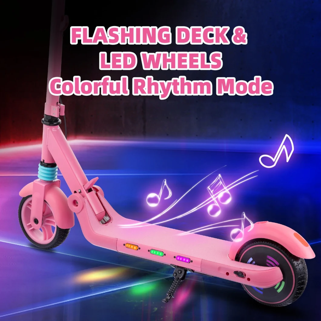 Wholesale Stock Scooter New Update 6.5 Inch Accelerate Kids Child Push Scooter Electric for Kids