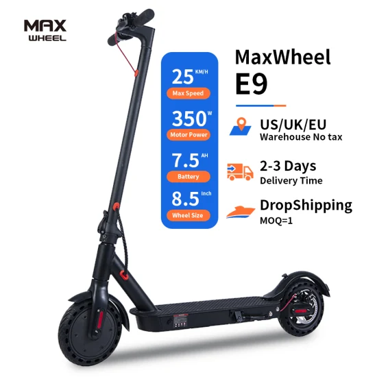 China Factory 350W 8,5 Zoll Elektromobilitätsroller Elektrofahrrad für Erwachsene City Commuter Scooter