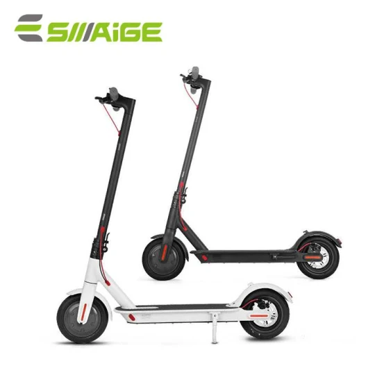 8,5-Zoll-Reifenmotor 350 W 2-Rad-Kick-faltbarer faltbarer Elektro-E-Scooter für Erwachsene